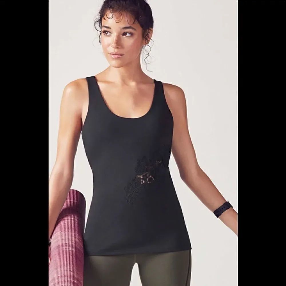 Fabletics knit yoga top. New - Picture 2 of 5